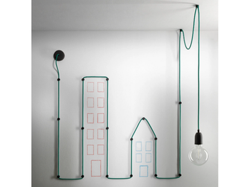 MY WIRE - Pendant lamp by GI Gambarelli - view 2